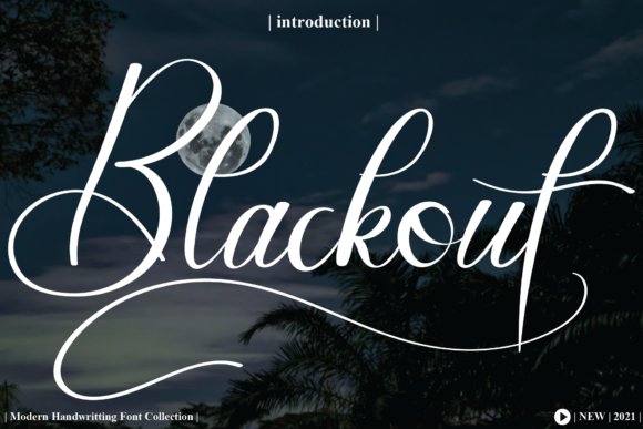 Blackout Font - Featured Image