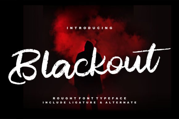 Blackout Font - Featured Image