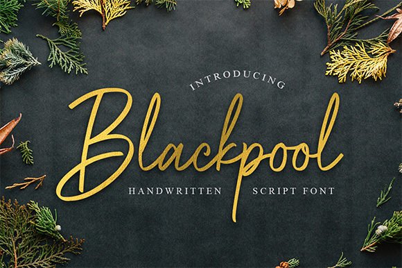 Blackpool Font - Featured Image