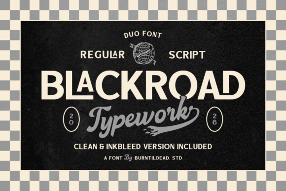 Blackroad Font - Featured Image
