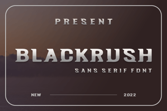 Blackrush Font - Featured Image