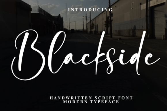 Blackside Font - Featured Image