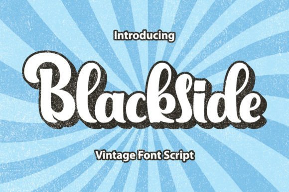 Blackside Font - Featured Image