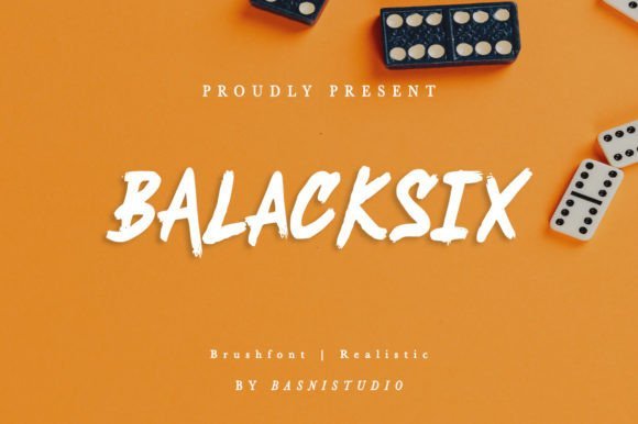Blacksix Font - Featured Image