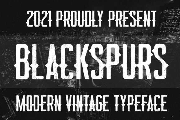 Blackspurs Font - Featured Image
