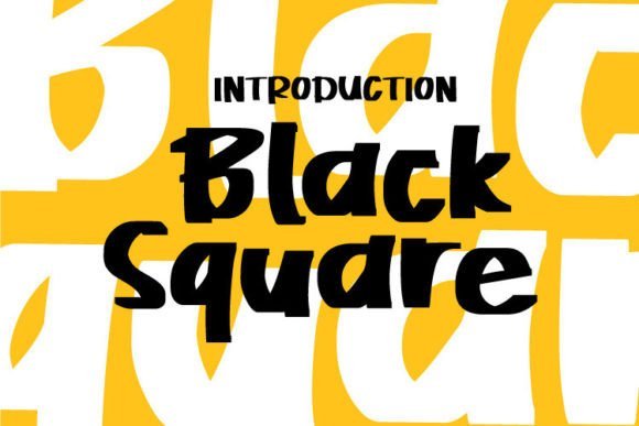Blacksquare Font - Featured Image