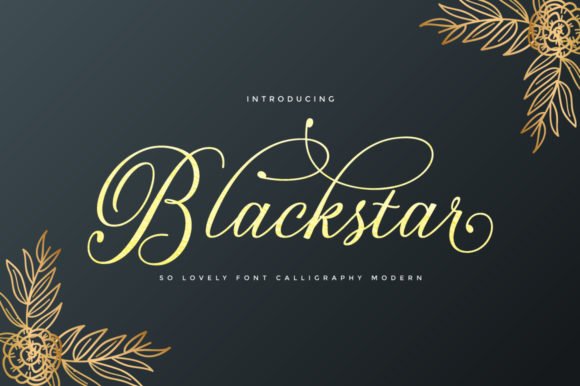 Blackstar Font - Featured Image