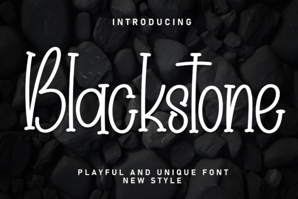 Blackstone Font - Featured Image