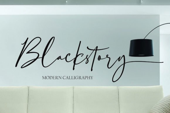 Blackstory Font - Featured Image