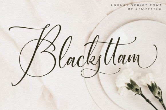 Blacksttam Font - Featured Image