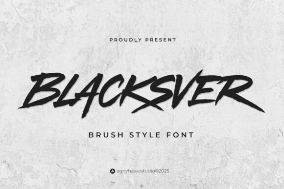 Blacksver Font - Featured Image