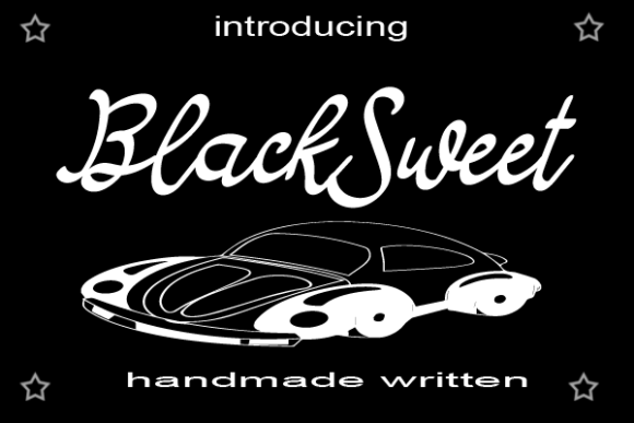 Blacksweet Font - Featured Image