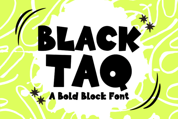 Blacktaq Font - Featured Image