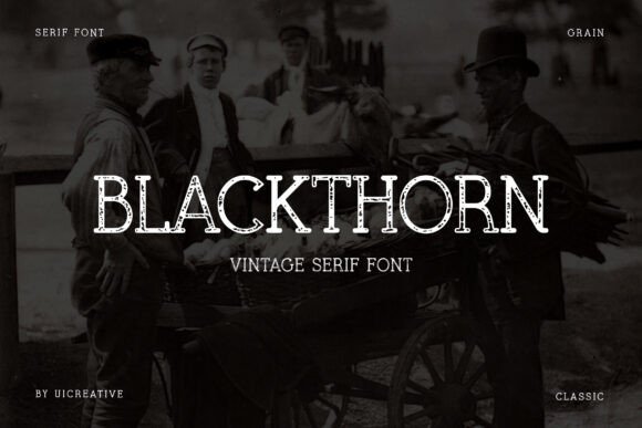 Blackthorn Font - Featured Image