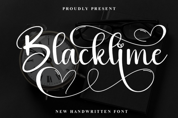 Blacktime Font - Featured Image