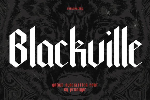 Blackville Font - Featured Image