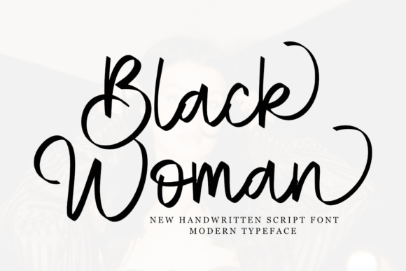 Blackwoman Regular Font - Featured Image
