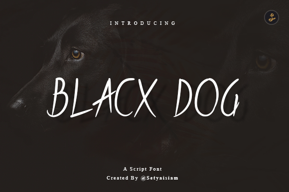 Blacx Dog Font - Featured Image
