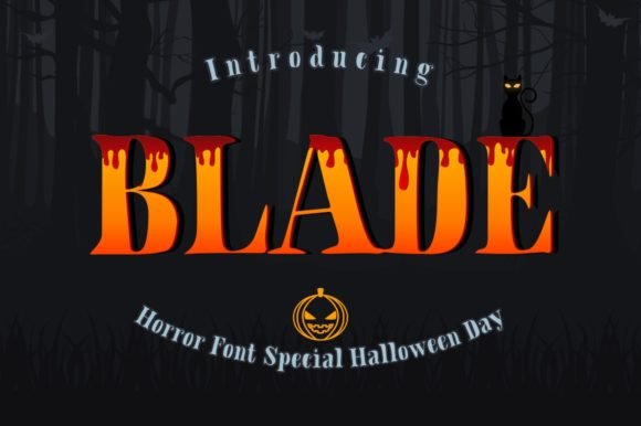 Blade Font - Featured Image