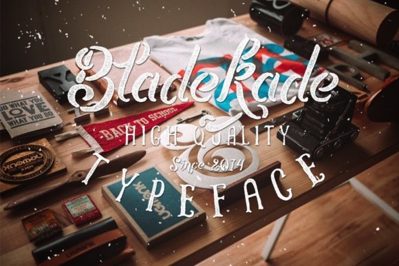 Bladekade Font - Featured Image