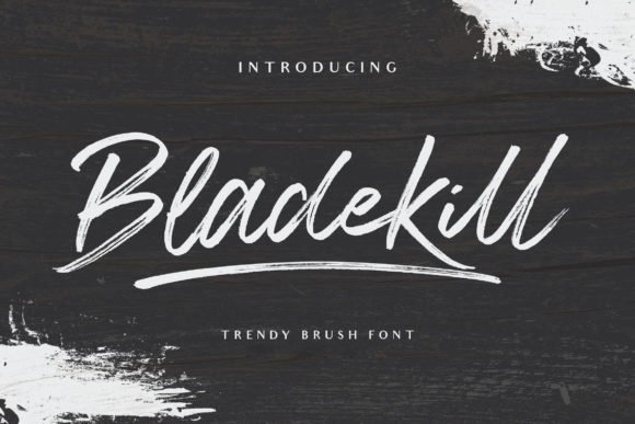 Bladekill Font - Featured Image