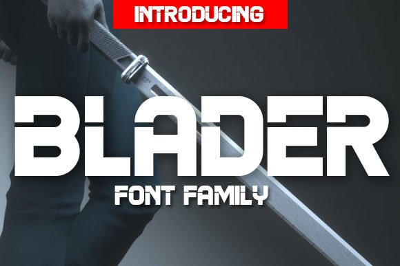 Blader Font - Featured Image