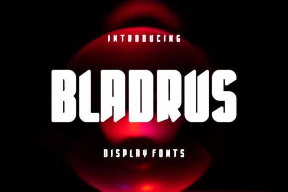 Bladrus Font - Featured Image