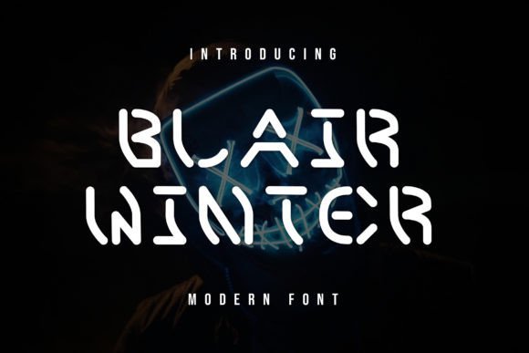Blair Winter Font - Featured Image
