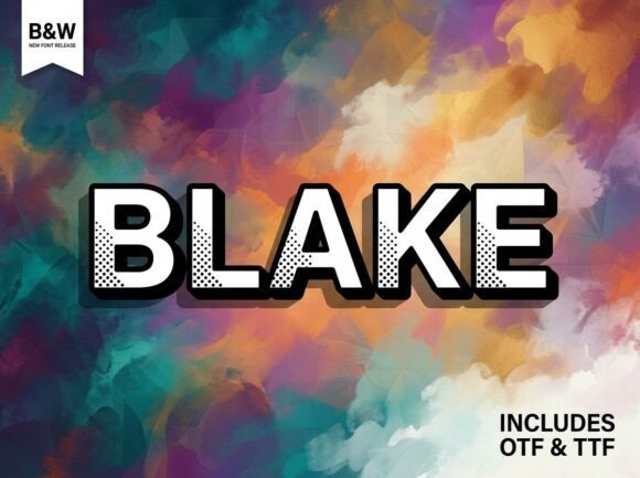 Blake Font - Featured Image