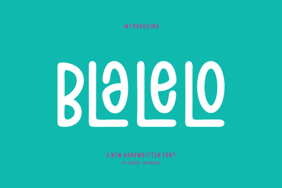 Blalelo Font - Featured Image