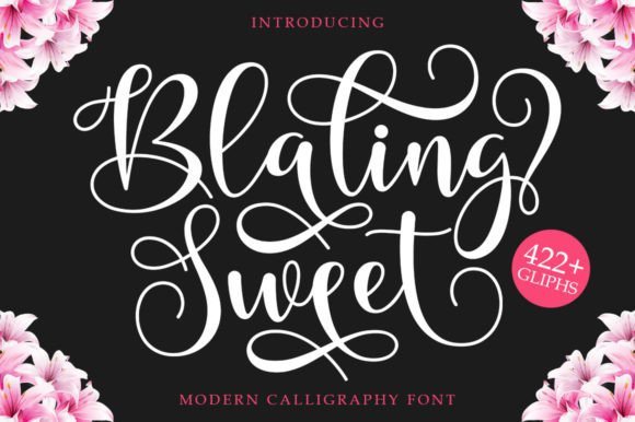 Blaling Sweet Font - Featured Image