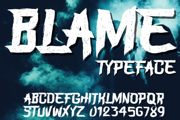 Blame Font - Featured Image
