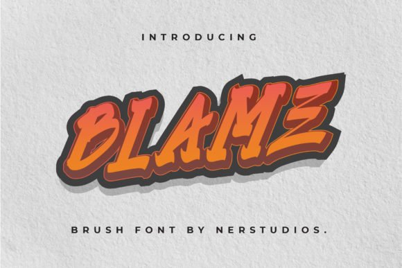 Blame Font - Featured Image