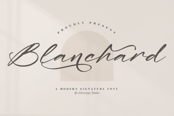 Blanchard Font - Featured Image