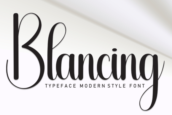 Blancing Font - Featured Image
