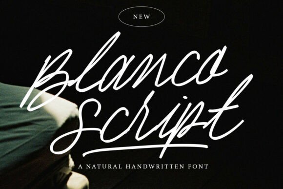 Blanco Script Font - Featured Image