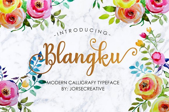 Blangku Font - Featured Image