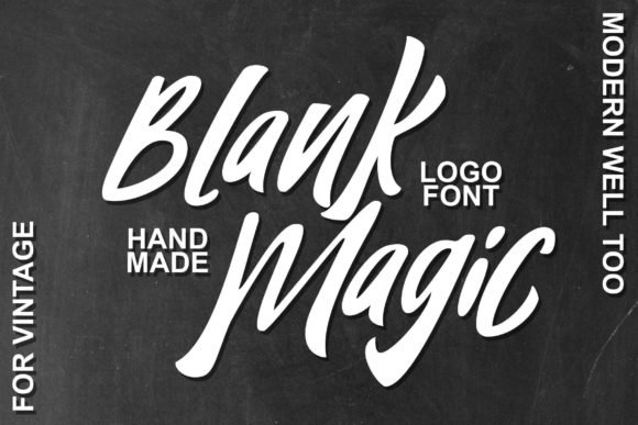 Blank Magic Font - Featured Image