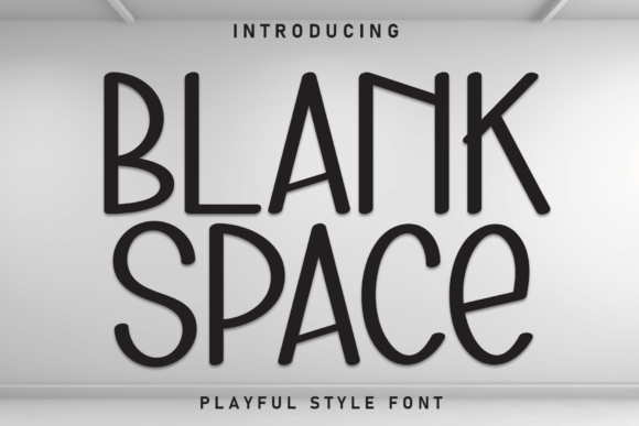 Blank Space Font - Featured Image