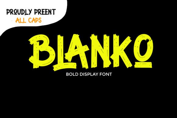 Blanko Font - Featured Image