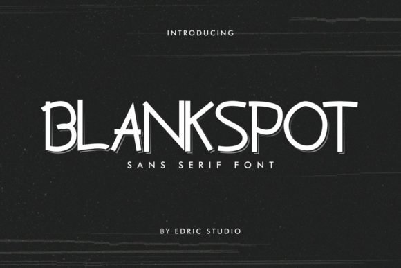 Blankspot Font - Featured Image