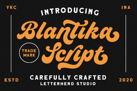 Blantika Font - Featured Image