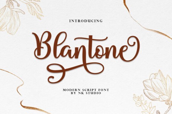 Blantone Font - Featured Image