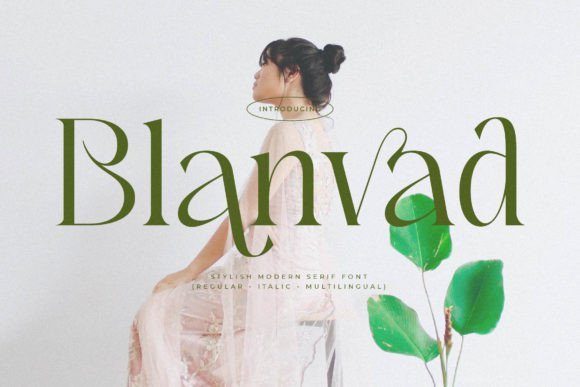 Blanvad Font - Featured Image