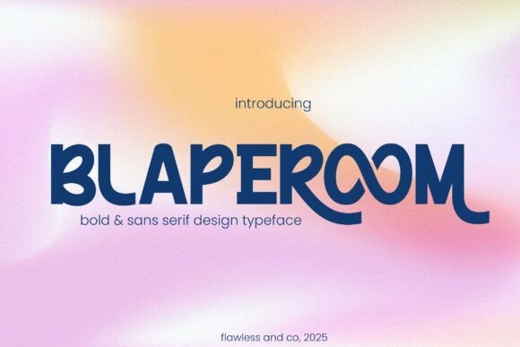 Blaperoom Font - Featured Image