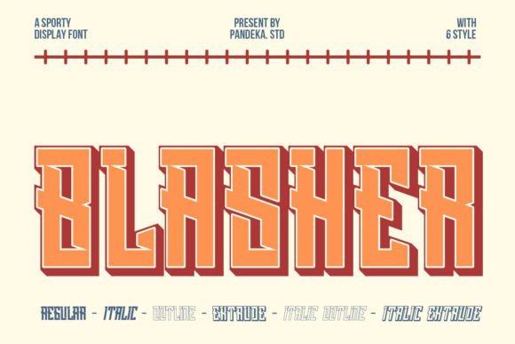 Blasher Font - Featured Image
