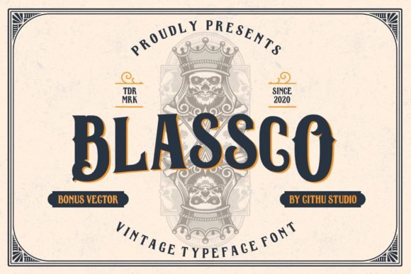 Blassco Font - Featured Image
