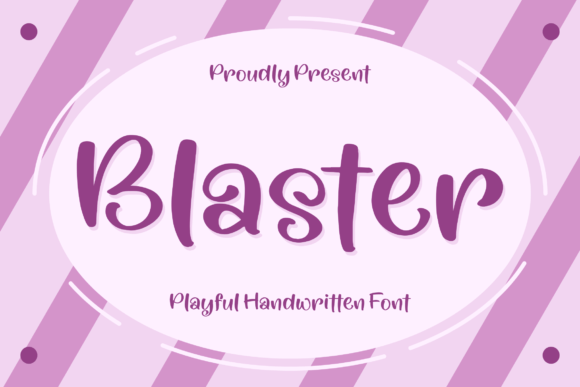 Blaster Font - Featured Image