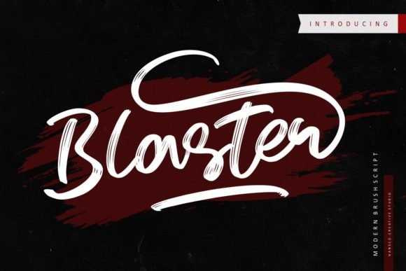 Blaster Font - Featured Image