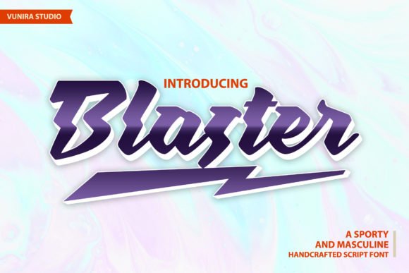 Blaster Font - Featured Image